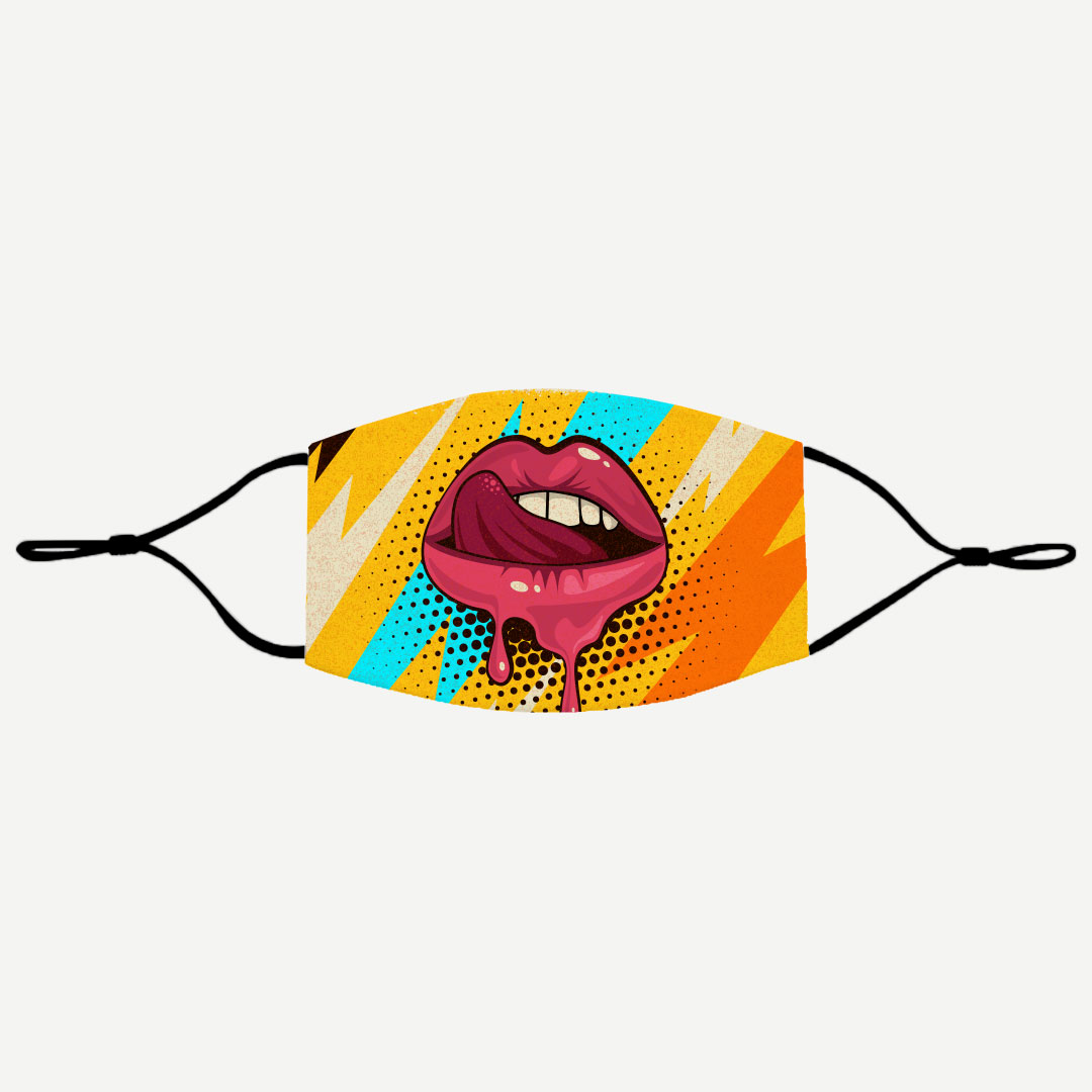 Adults Face Mask With Fun Print