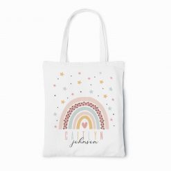 Personalised Name In The Stars Tote Bag