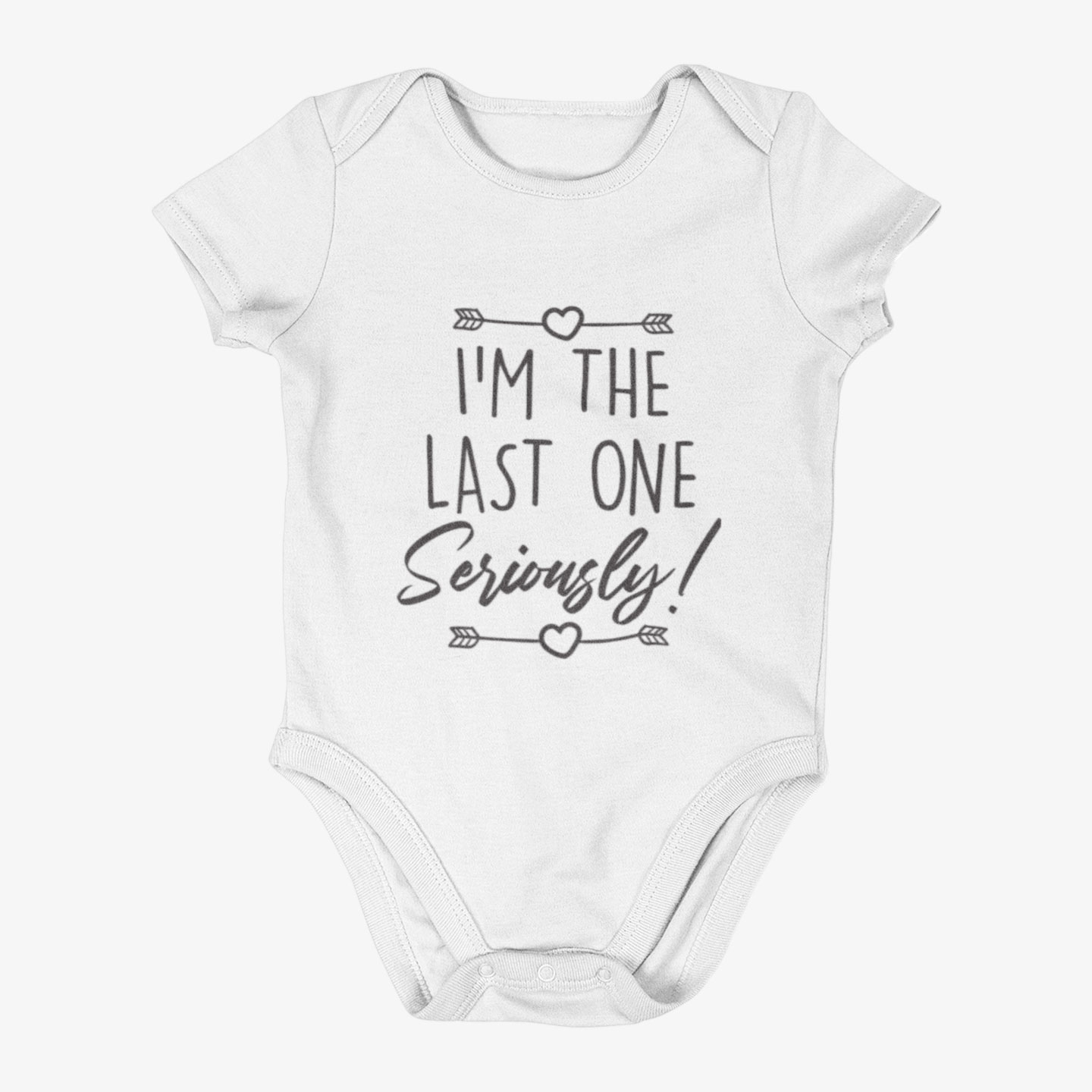 Im The Last One Baby Onesie