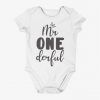 Mr Onederful Baby Onesie