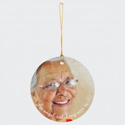 Angel Memorial Ceramic Christmas Ornament