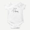 Letter Is For Name Short Sleeve Onesie