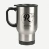 Initial and Name Travel Coffee Mug