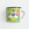 Personalised Kids Coco Enamel Mug