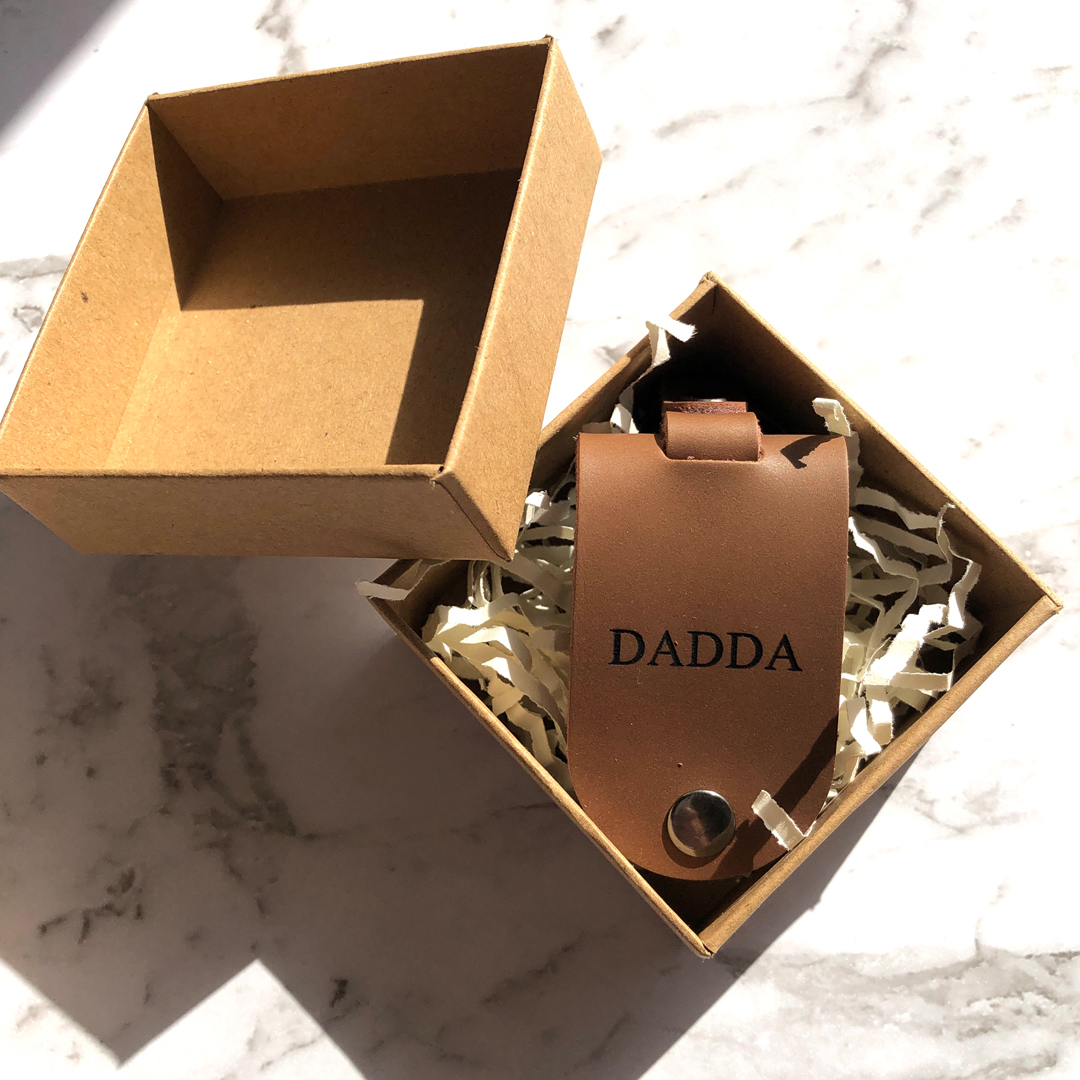 Leather Keyring Giftbox