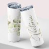 Simply Leaves Skinny Tumbler