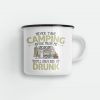 Camping Advice Enamel Mug