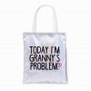 Grannys Problem Glitter Tote Bag