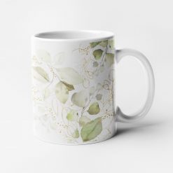 Personalised Simply Leaves Mug