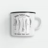 Those That Bait Enamel Mug