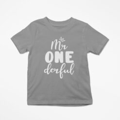 Mr Onederful Kids Tshirt