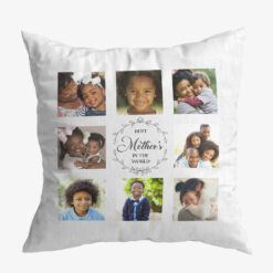 Personalised Best Person 8 Photo Cushion Cover