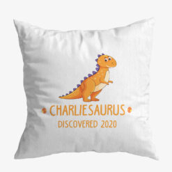 Personalised Dinosaur Cushion Cover