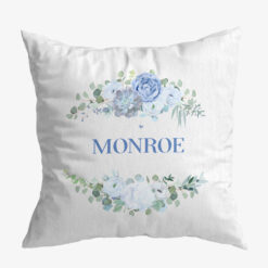Personalised Floral Cushion Cover