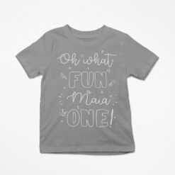 Personalised Oh What Fun Tshirt