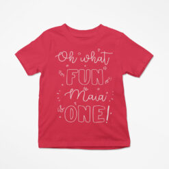 Personalised Oh What Fun Tshirt