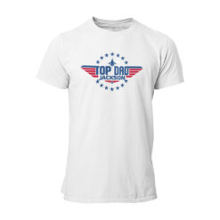 Personalised Top Dad Adult Tshirt