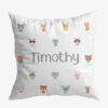 Woodland Personalised Cushion Cover