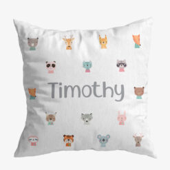 Woodland Personalised Cushion Cover