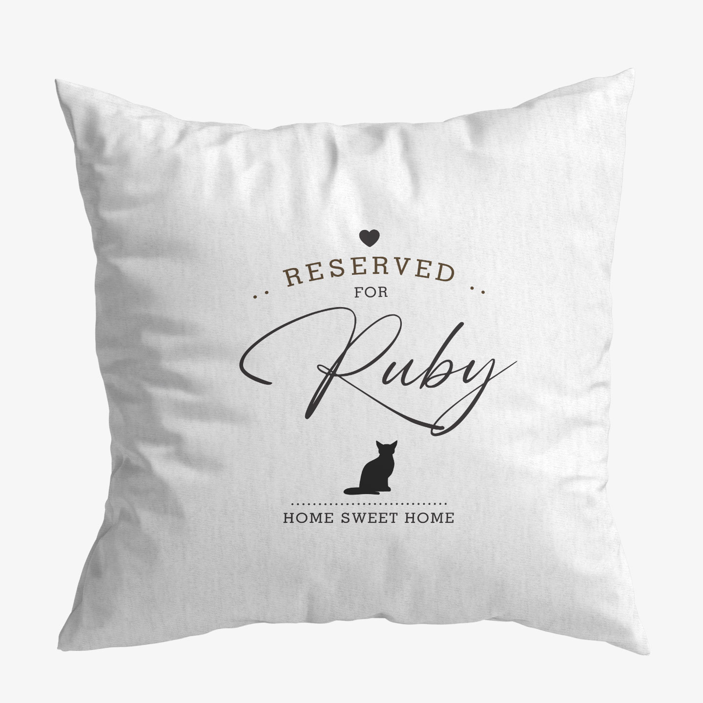 Personalised Reserved Pet Cushion Cover