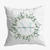 The Family Green Wreath Cushion Cover