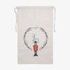 Nutcracker Linen Santa Sack