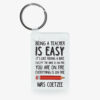 It's Easy Teacher Acrylic Keyring