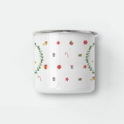 Christmas Elf Enamel Mug