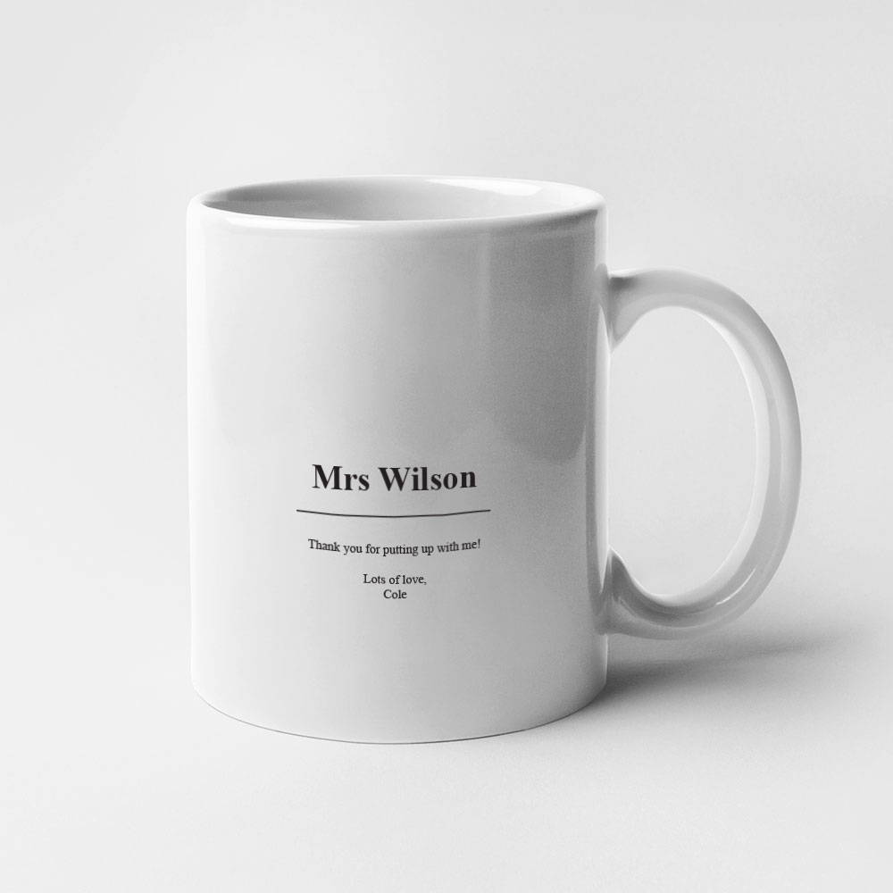 Teacher Definition Mug - Image 2
