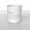 Personalised Teacher Definition Candle