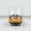 Personlised Classic Monogram Whiskey Glass