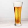 Personalised Laser Engraved Beer Glass