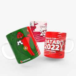 Qatar 2022 Football Mug