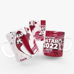 Qatar 2022 Football Mug