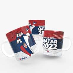 Qatar 2022 Football Mug