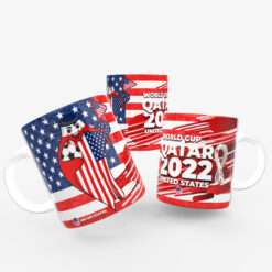 Qatar 2022 Football Mug