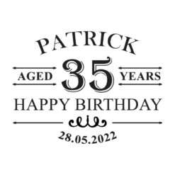 Personalised Laser Engraved Aged Slate Coasters