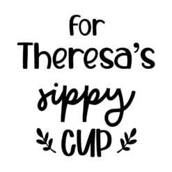 Personalised Laser Engraved Sippy Cup Slate Coasters